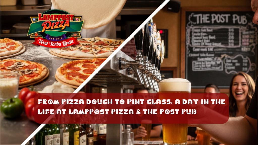 From Pizza Dough to Pint Glass
