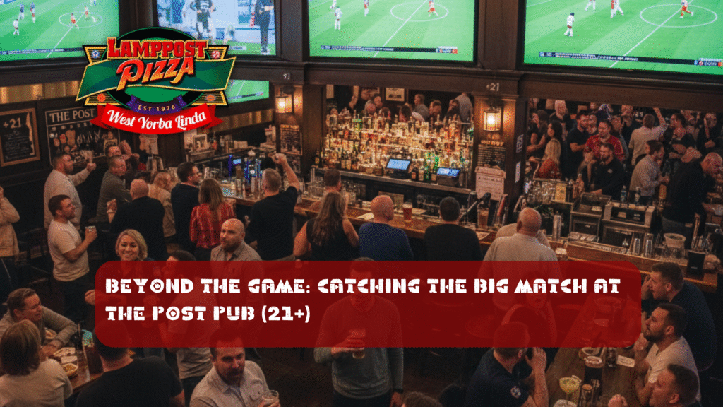Beyond the Game Catching the Big Match at The Post Pub (21+)