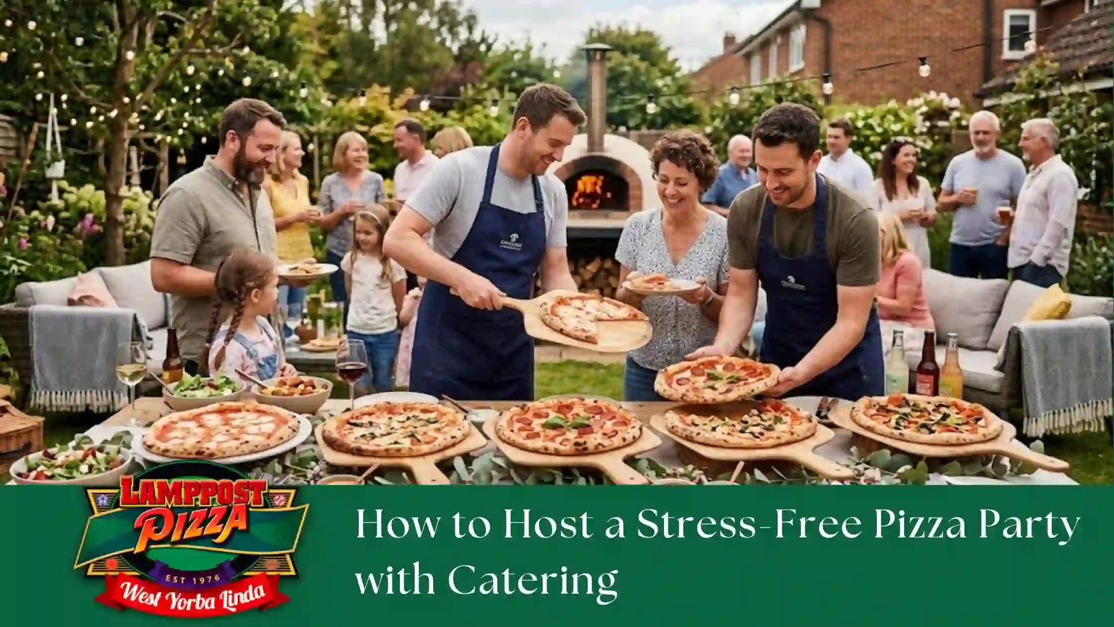 How to Host a Stress-Free Pizza Party with Catering